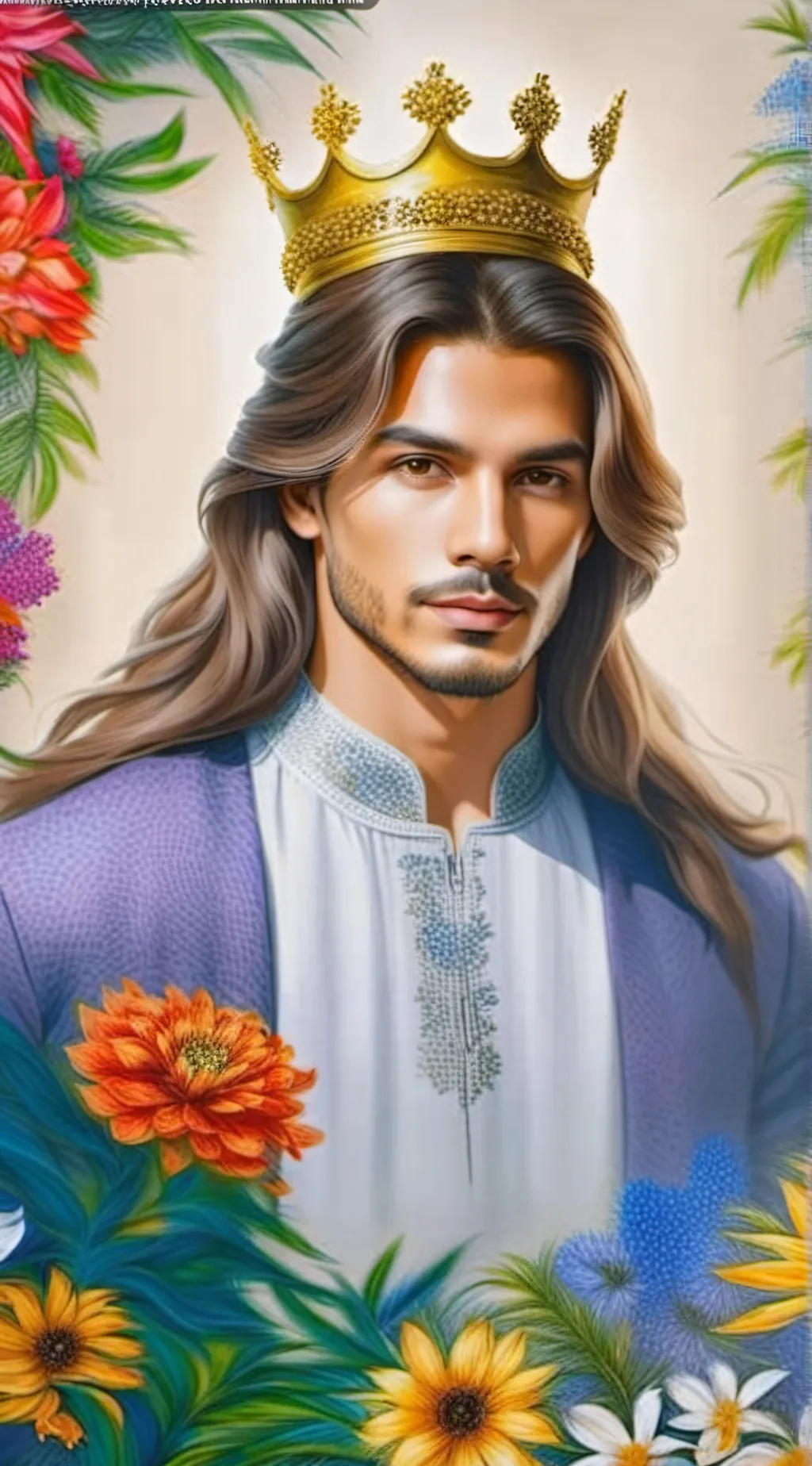 ai character: Axel salfento  background