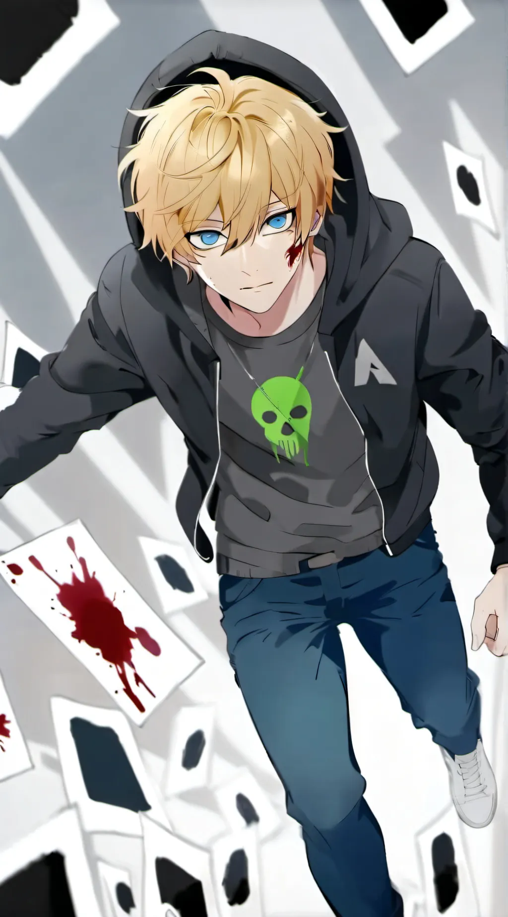 ai character: You(blood warning) background