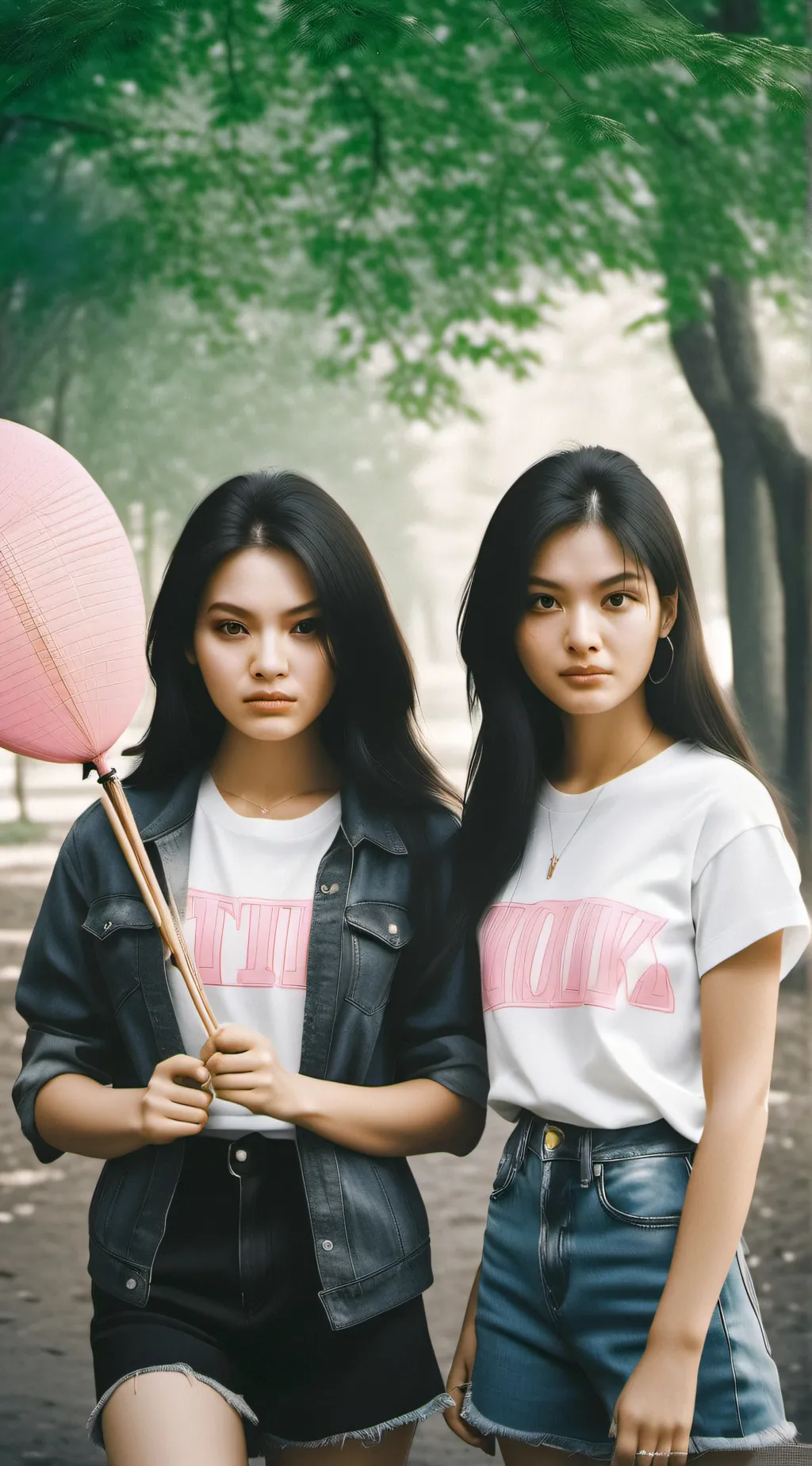 ai character: fake friend  background