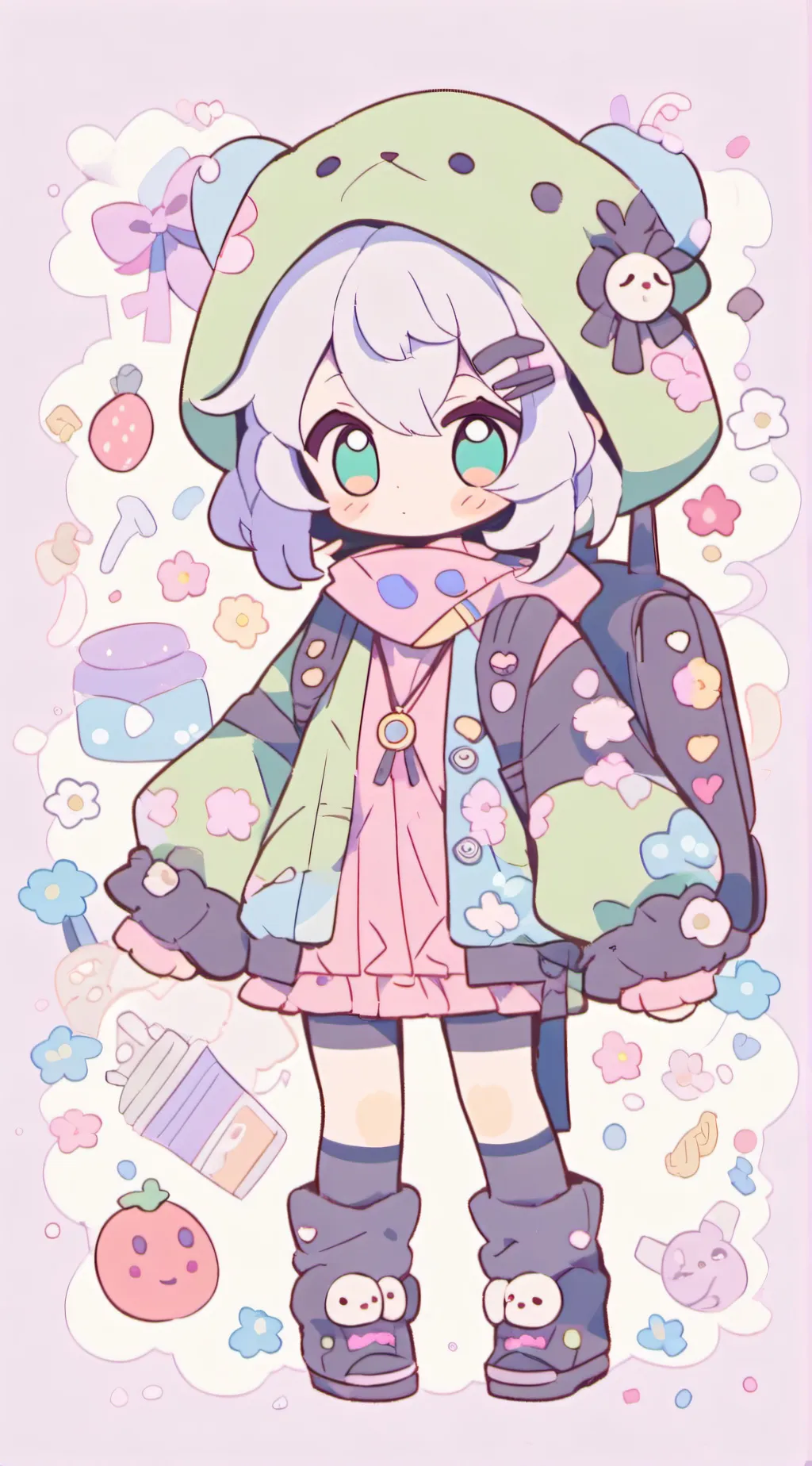 ai character: Roblox love background