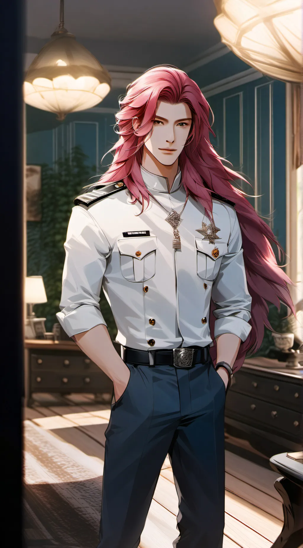 ai character: Darren background