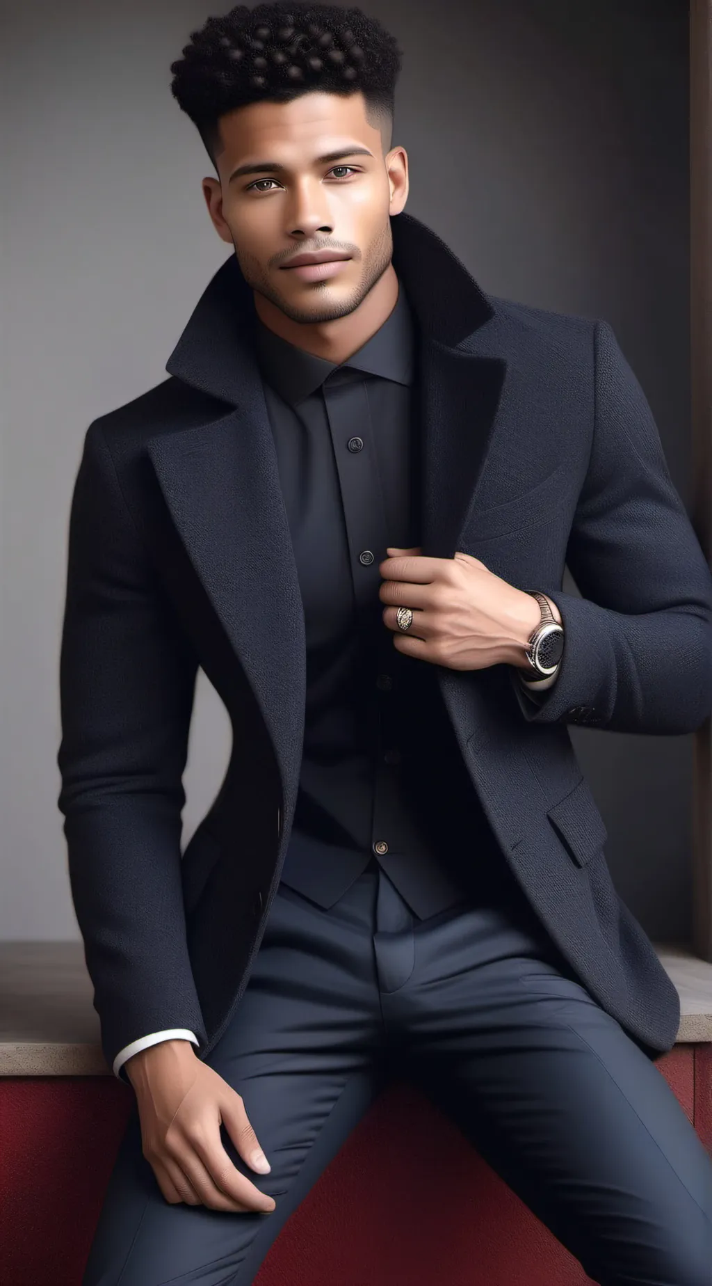 ai character: Leo background