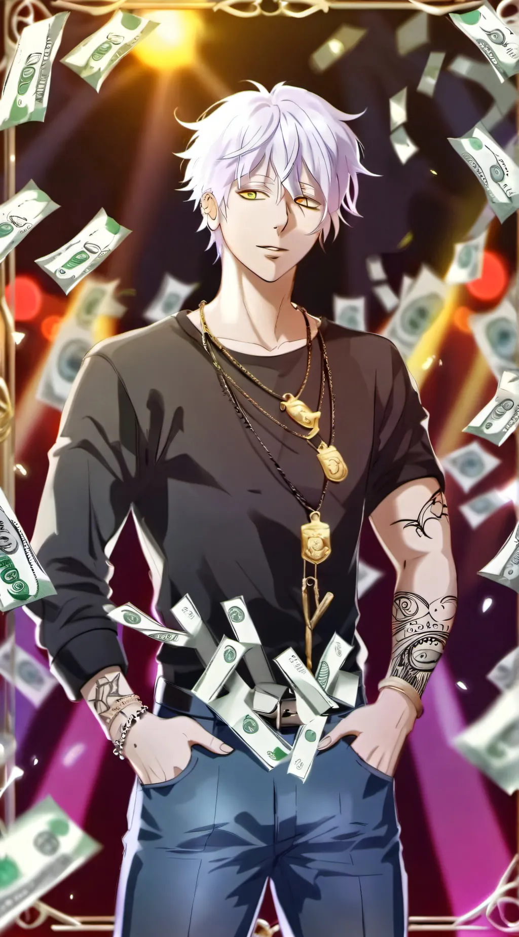 ai character: Gojo background