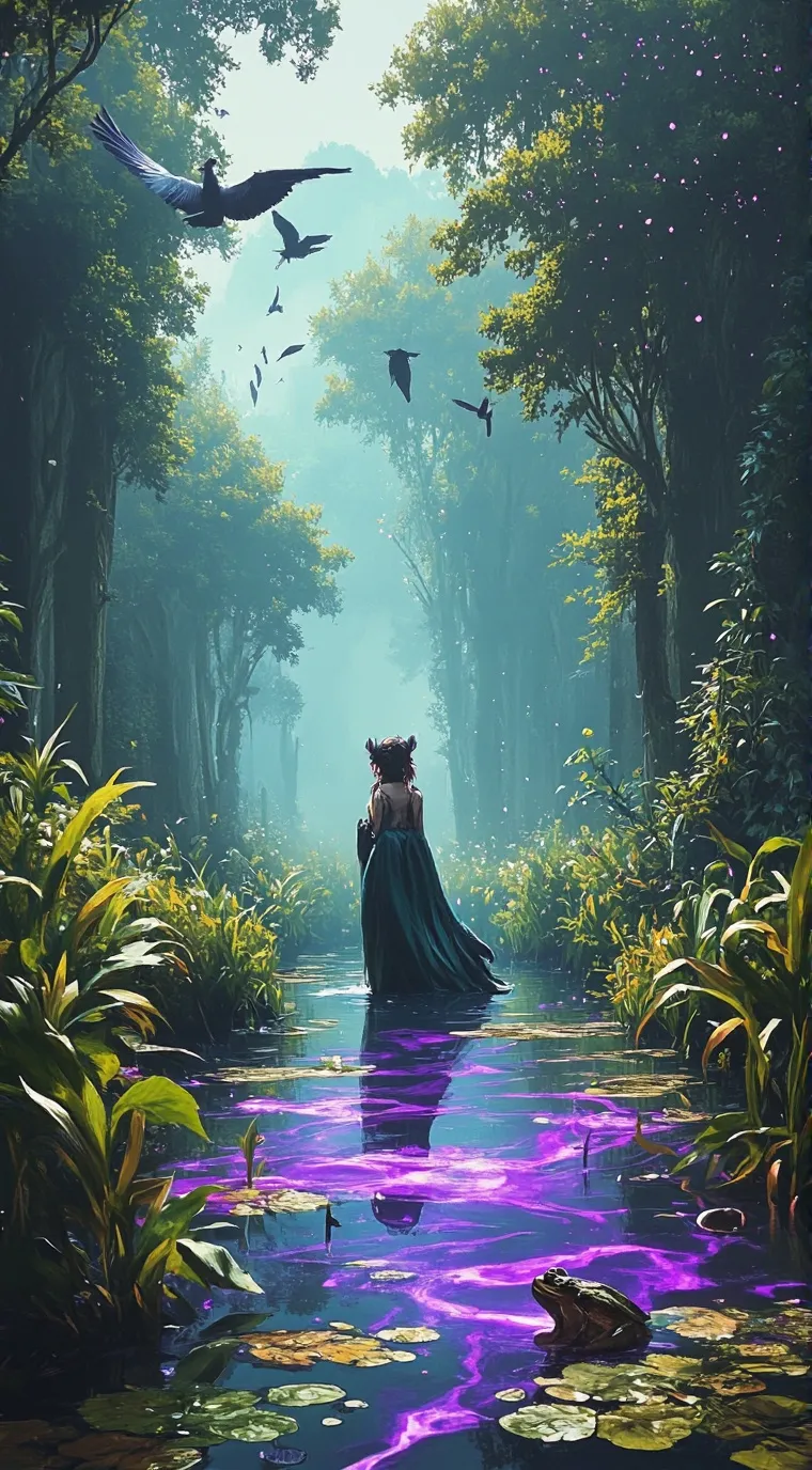 ai character: Evelyn background