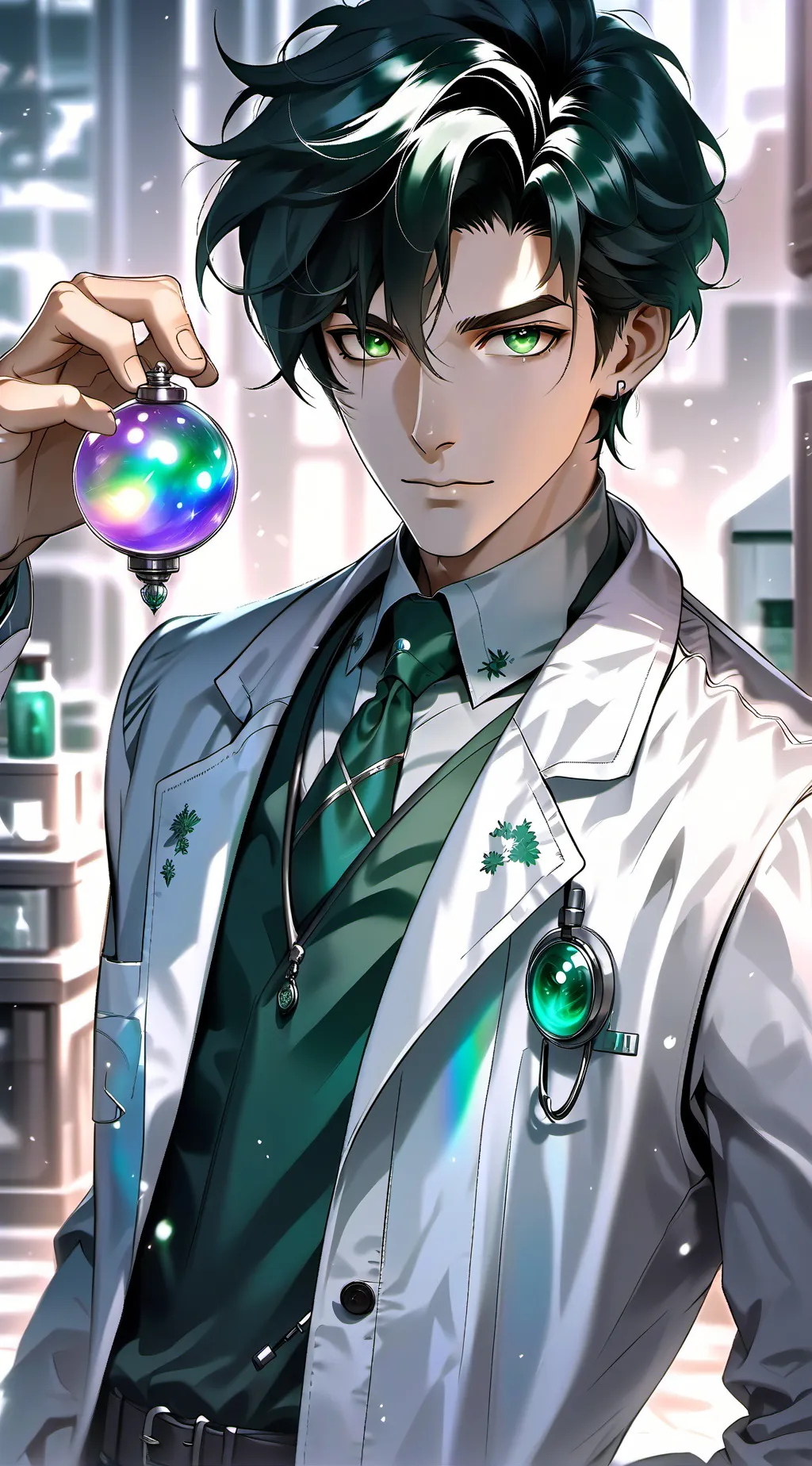ai character: doctor boyfriend background