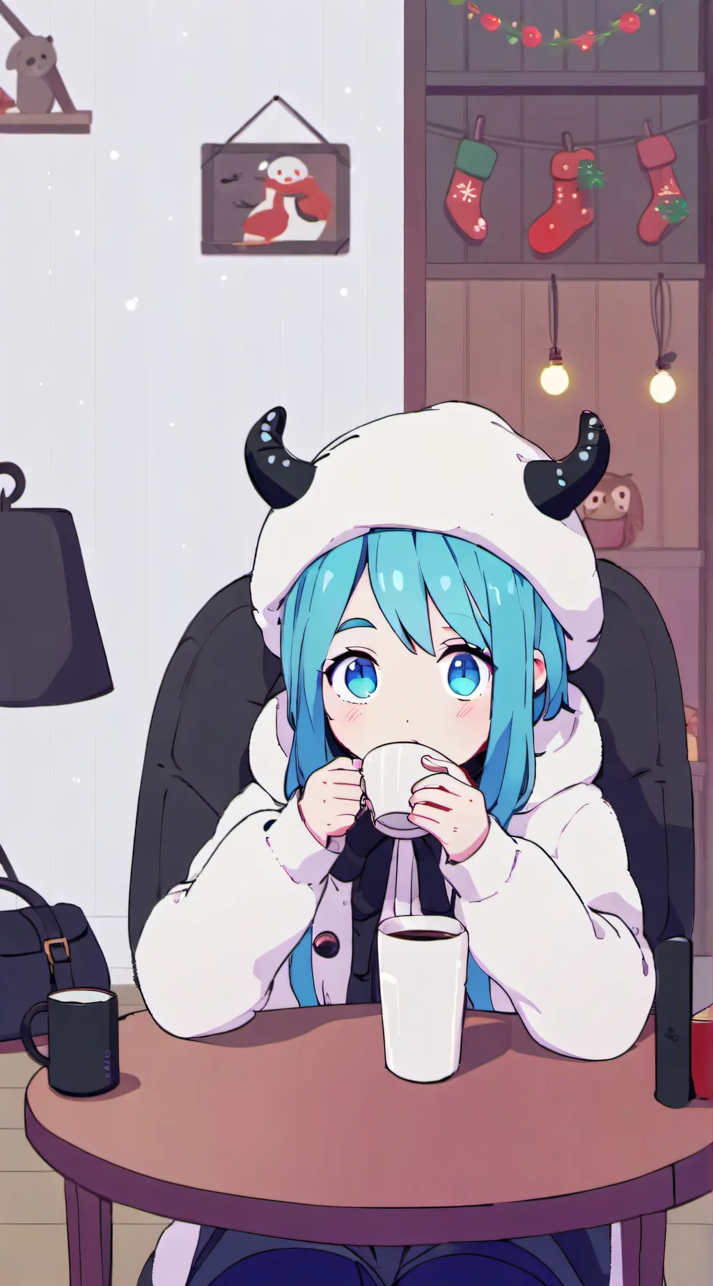 ai character: Oni  background