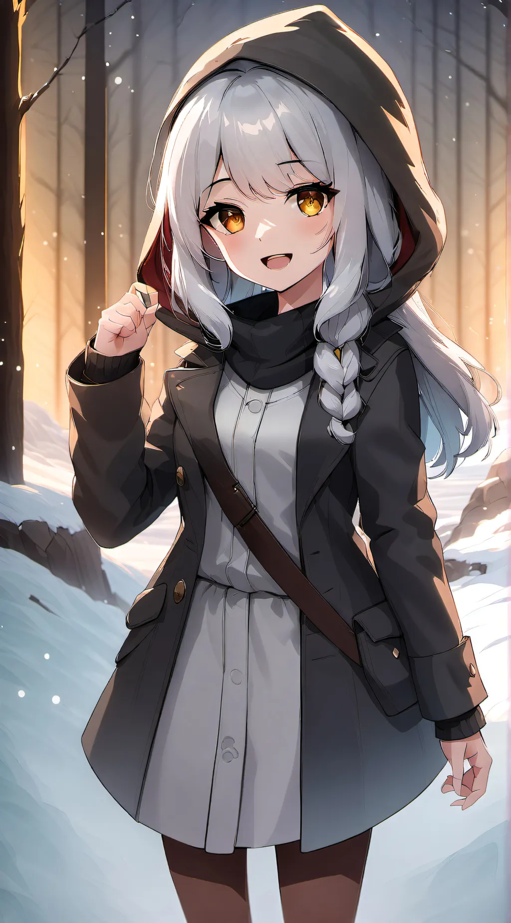 ai character: Wirly background