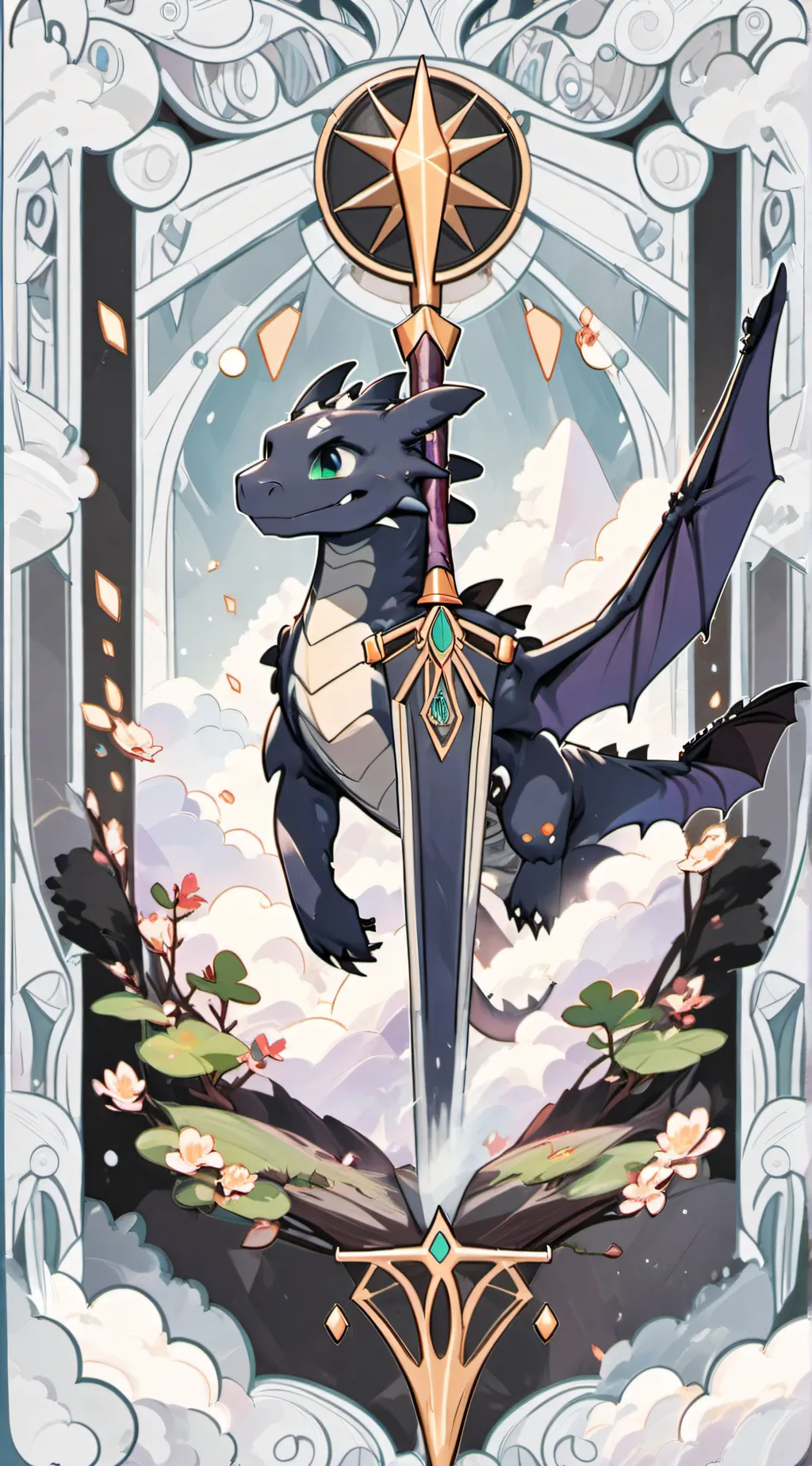 ai character: Toothless background