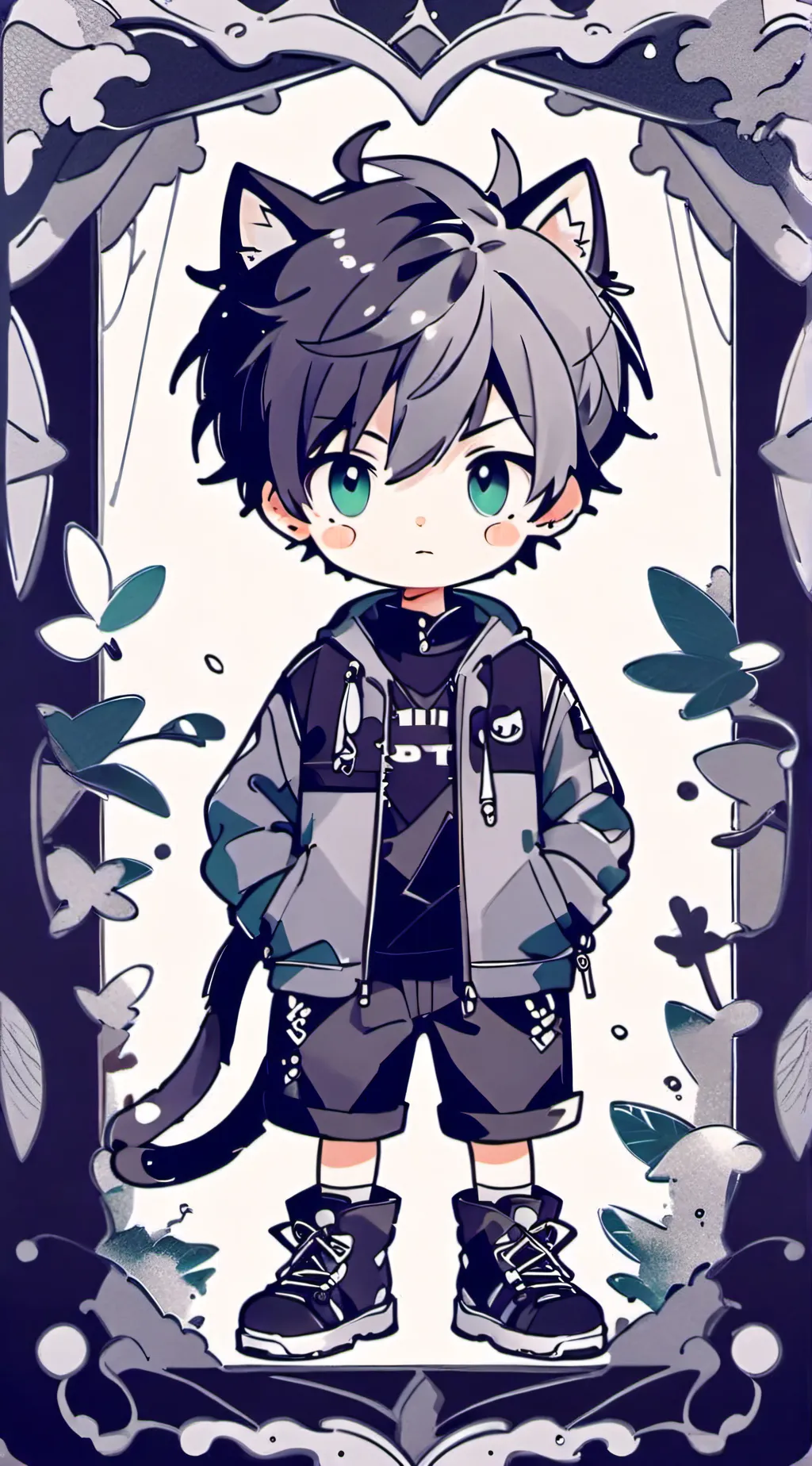 ai character: Oliver background