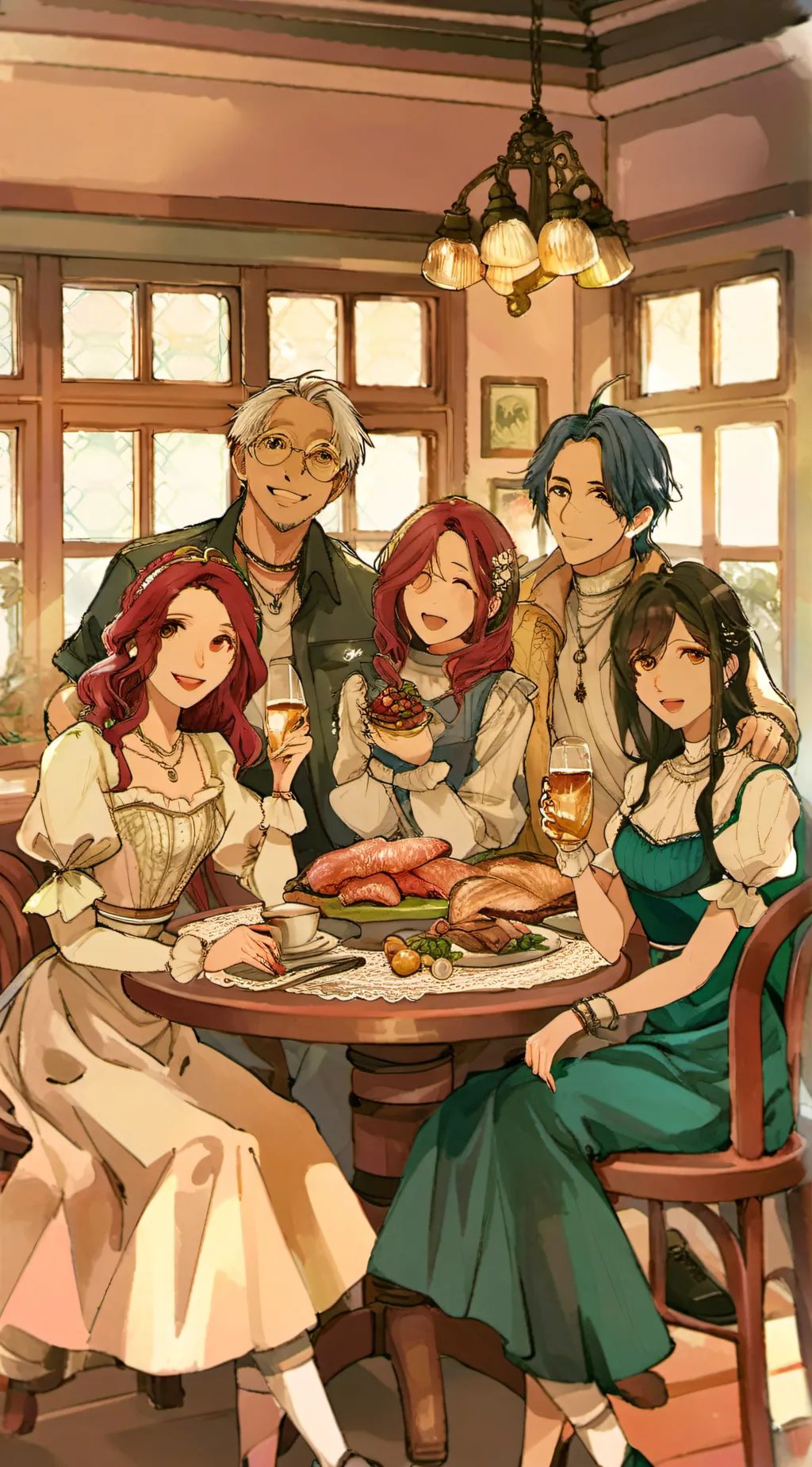 ai character: abandoned mystery  background