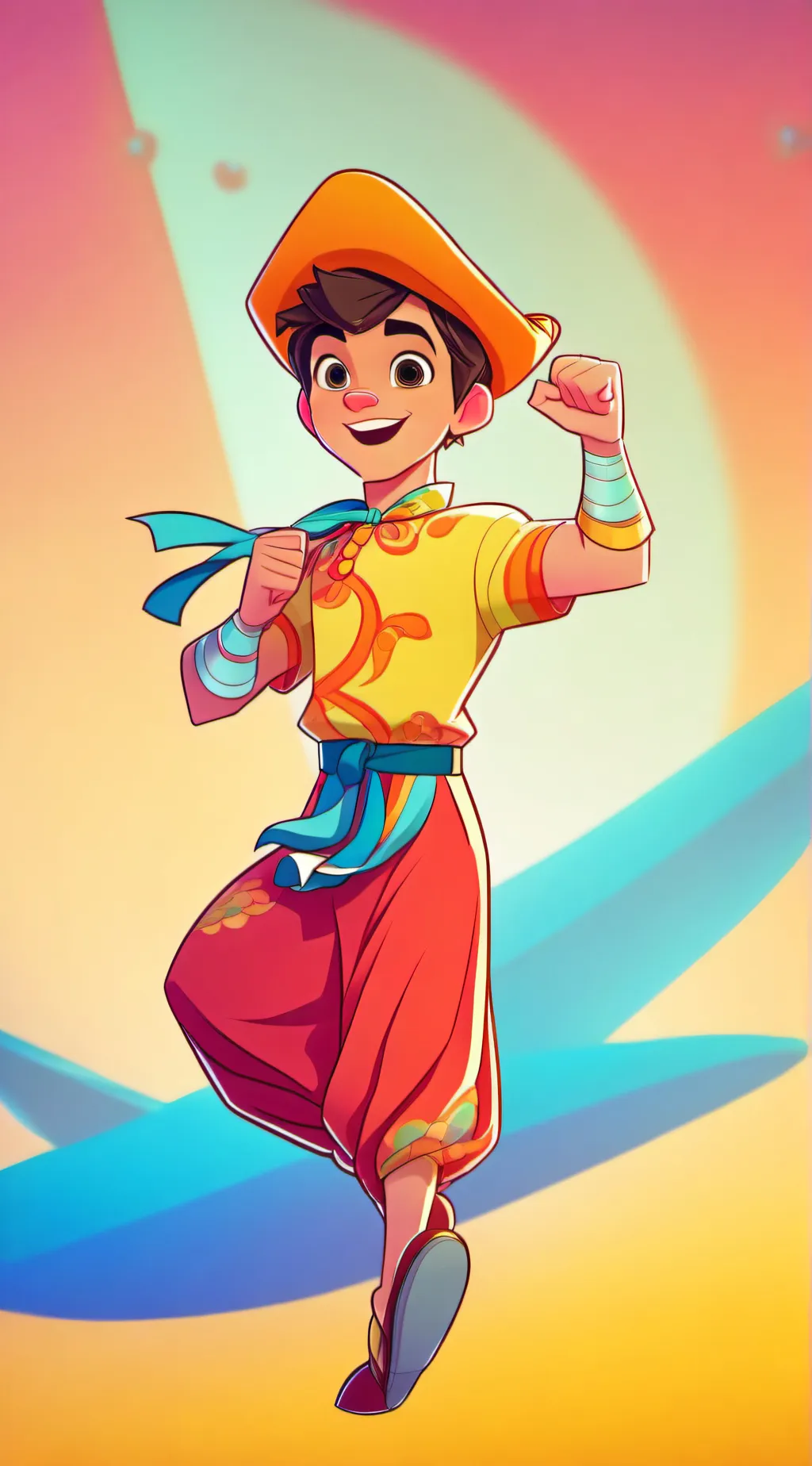 ai character: Fuji ￼ background