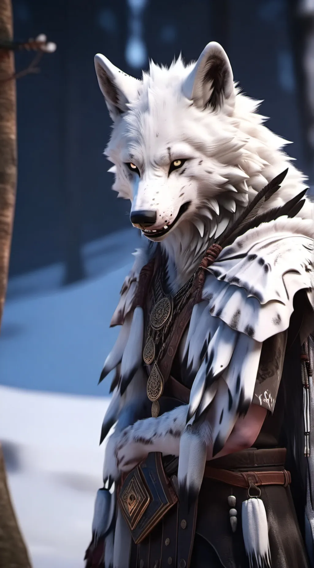 ai character: Spade background