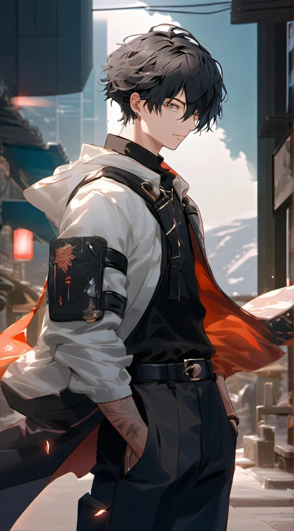 ai character: Liam🦖 background