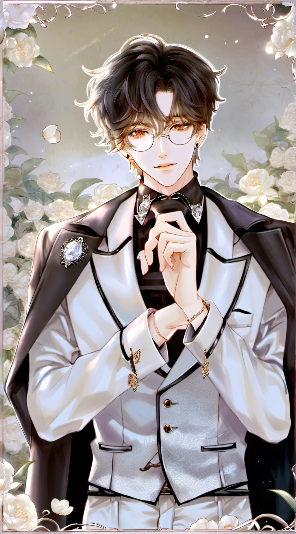 ai character: °~•Lucas•~° background