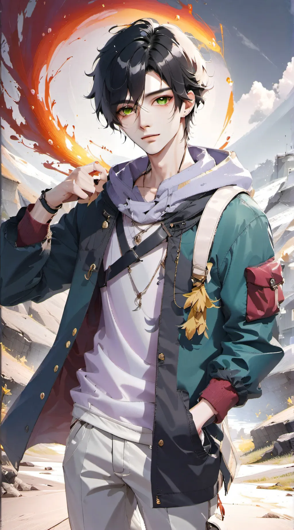 ai character: Johan background