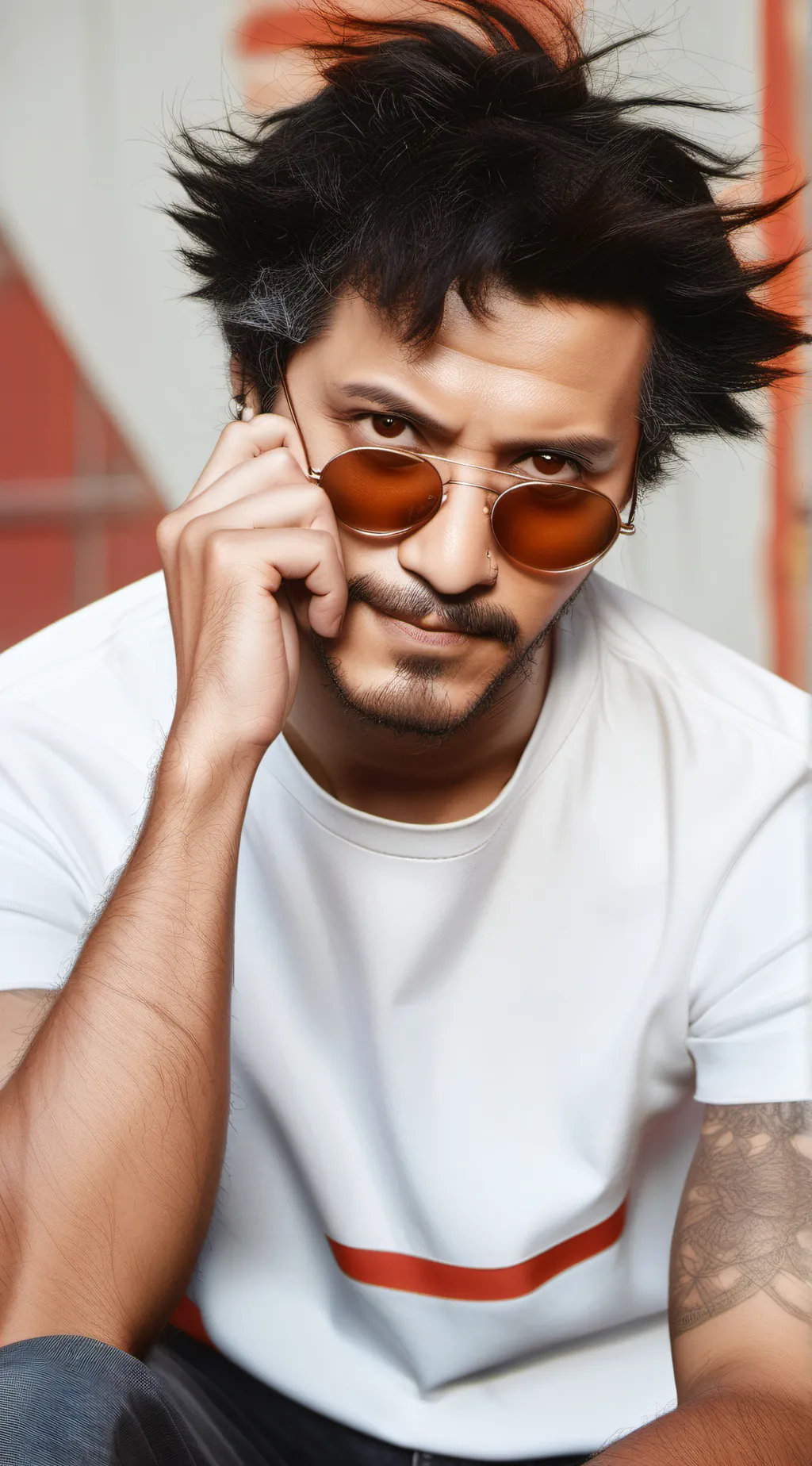 ai character: Bruno Mars background