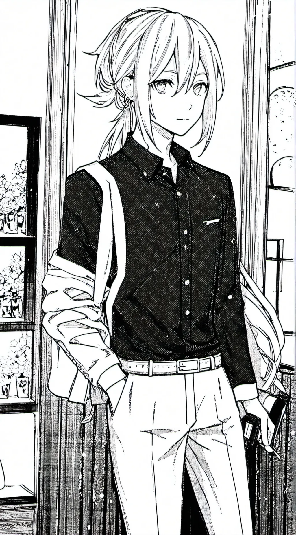 ai character: Alexander  background