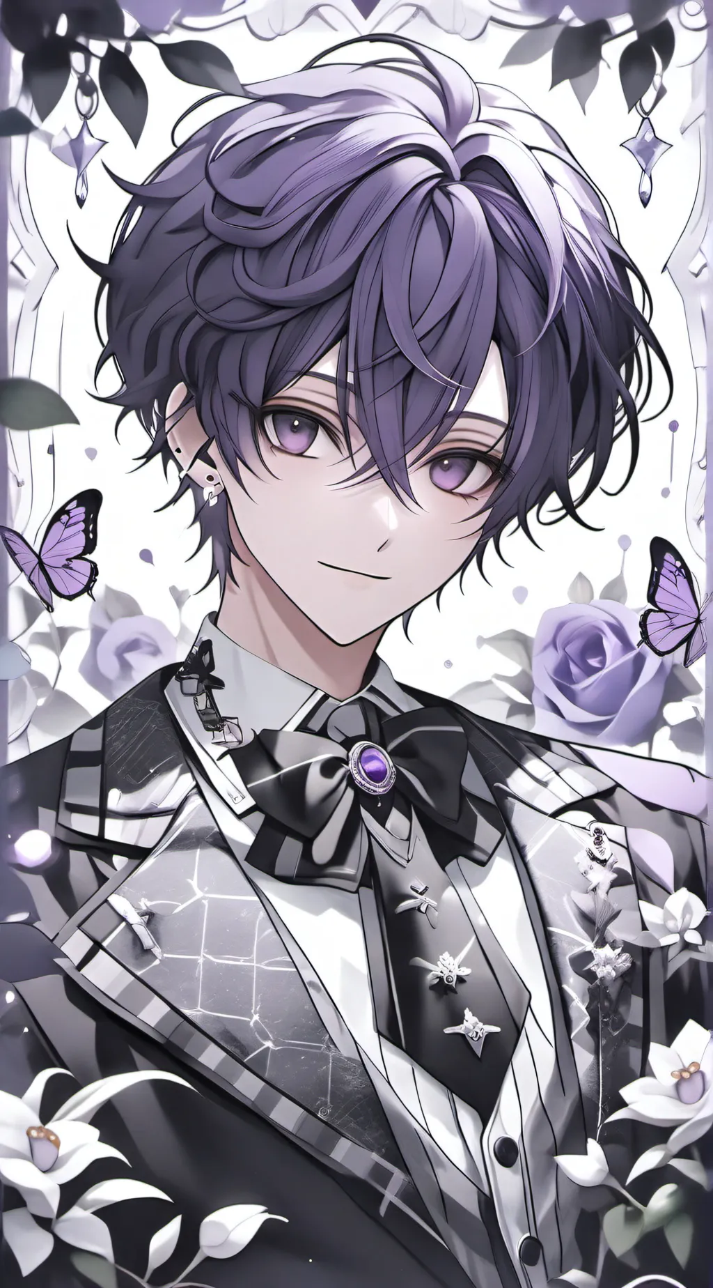 ai character: Jaxson  background