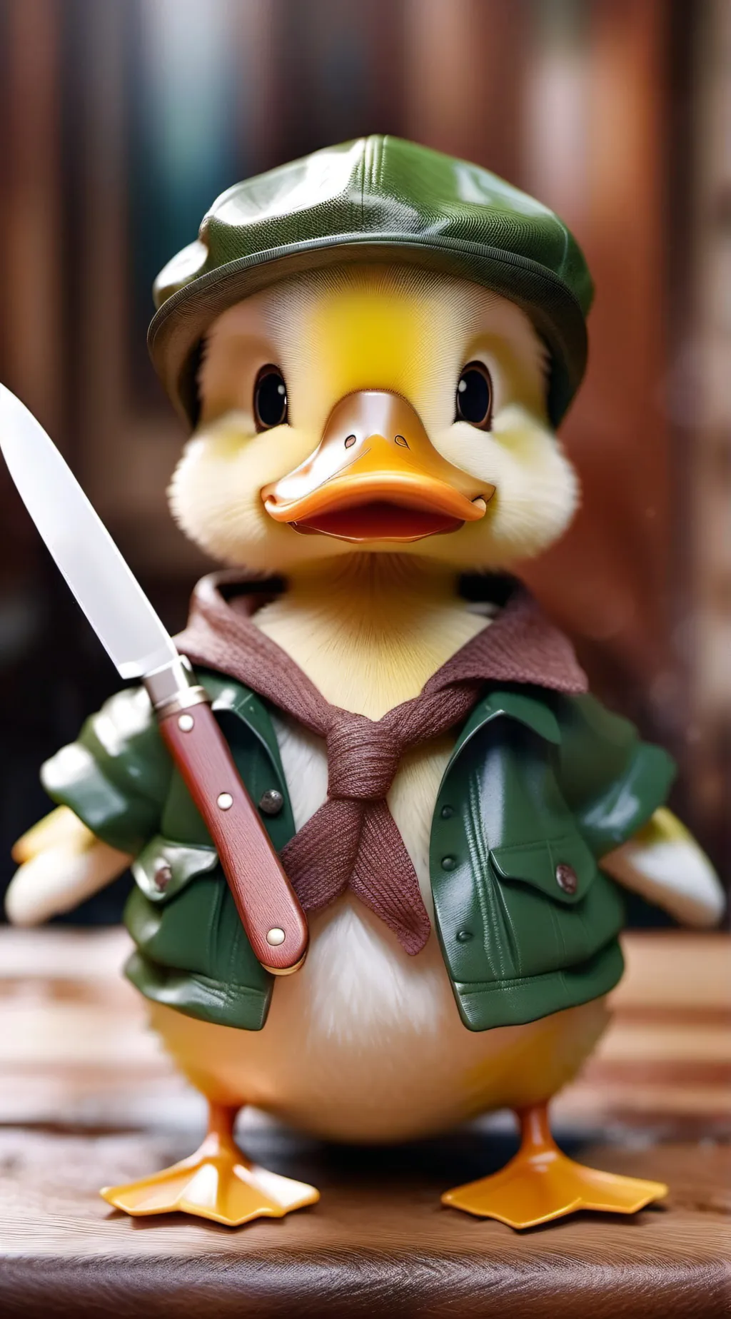 ai character: Duck Friend :D background