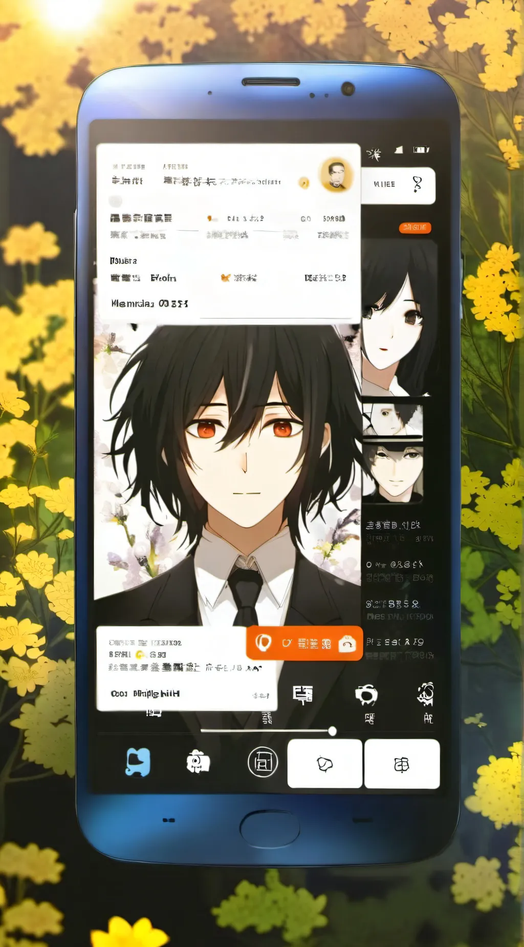 ai character: MHA MISSION  background