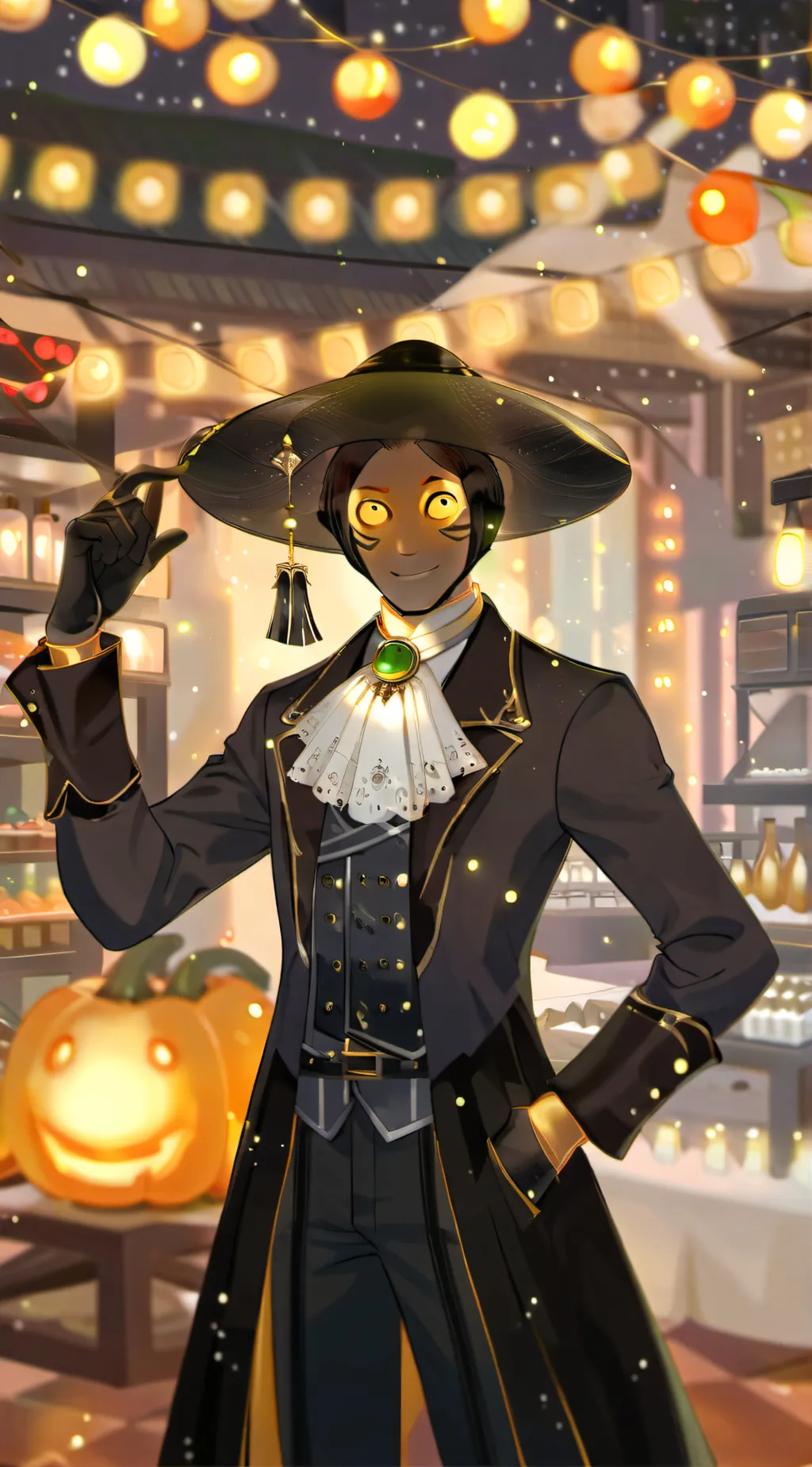 ai character: The Smiler background