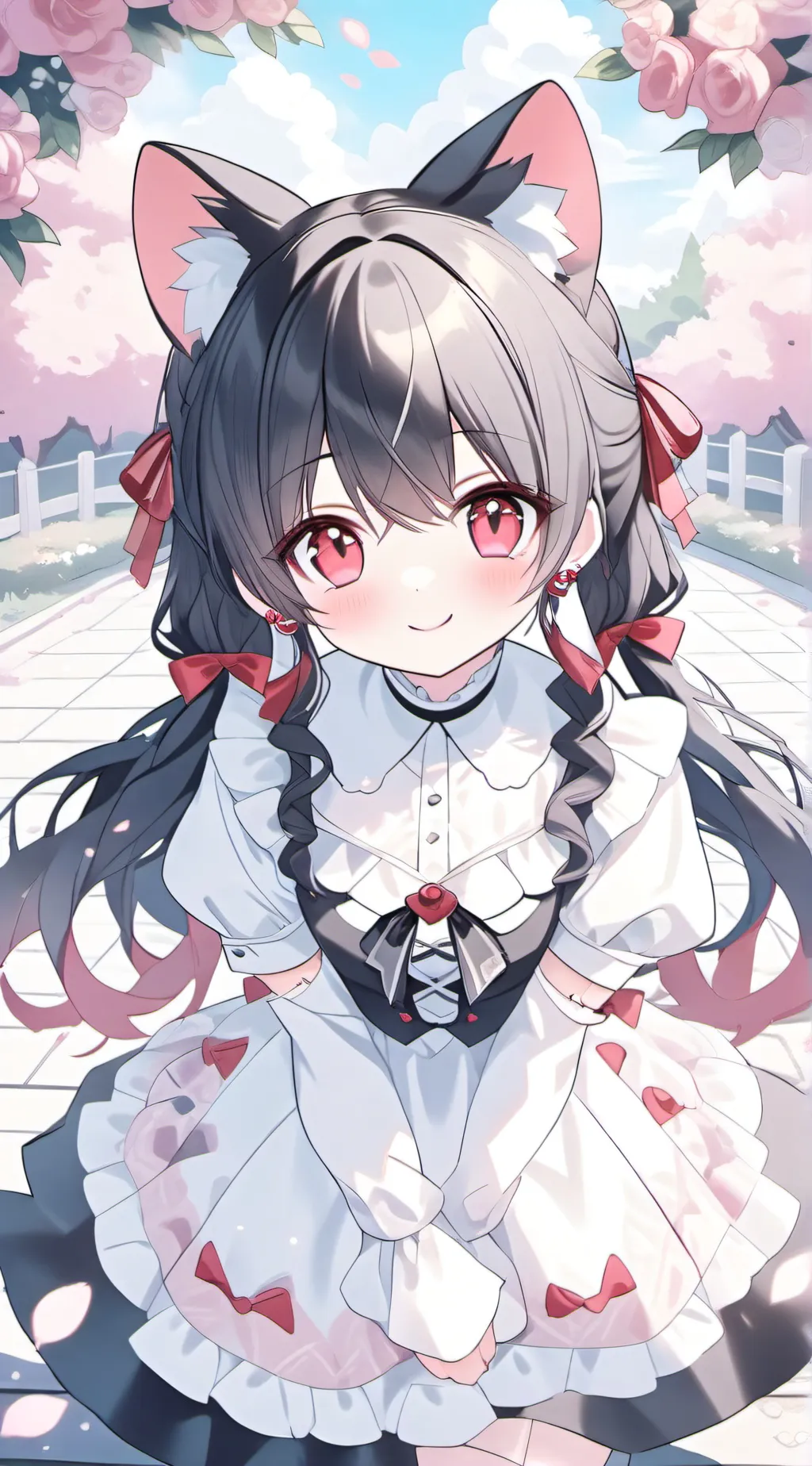 ai character: 🍡Cathie🍡 background