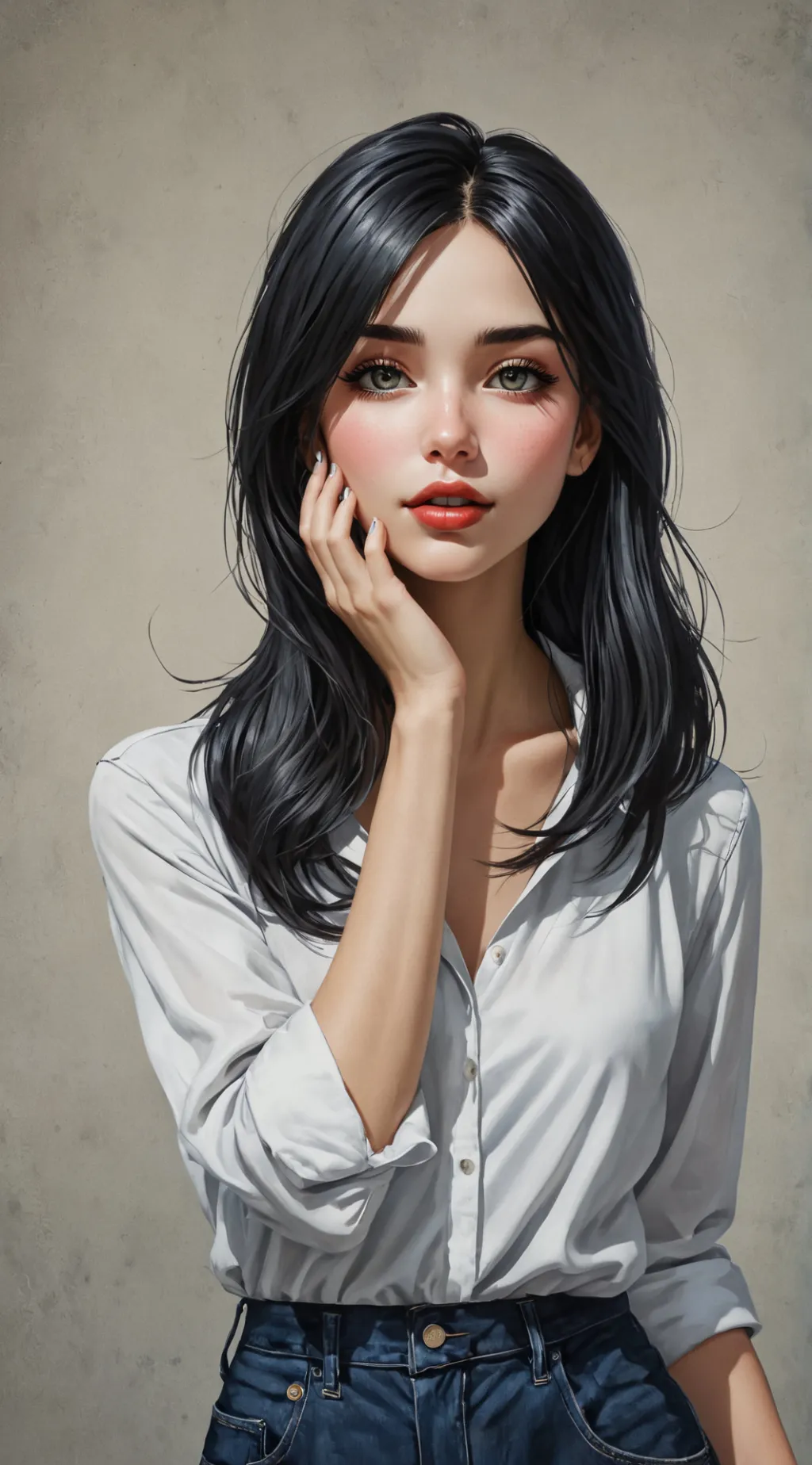 ai character: jasmine  background