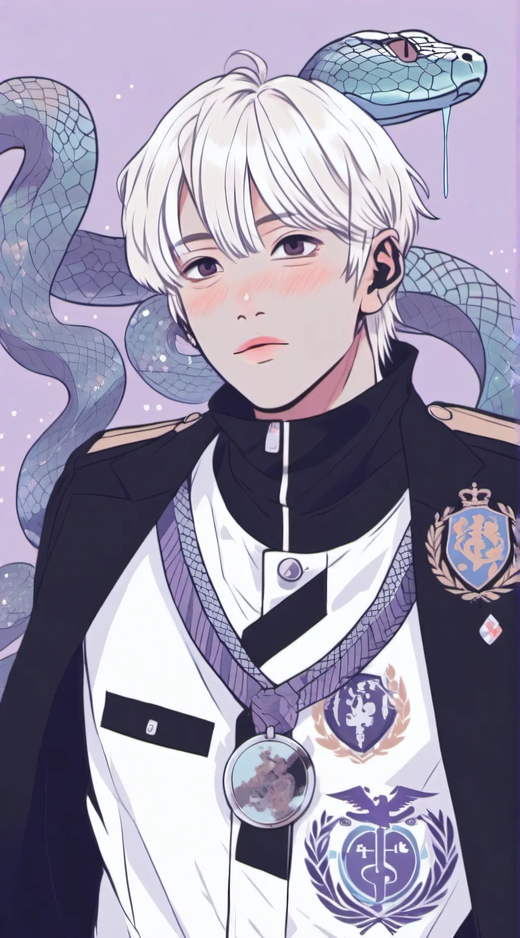 ai character: Draco malfoy  background