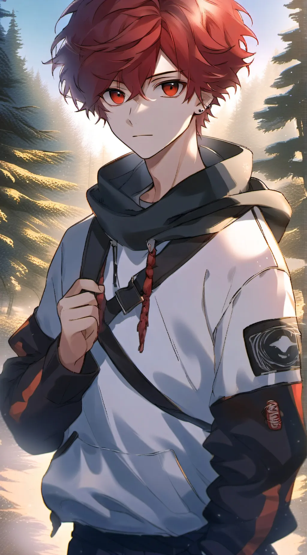 ai character: Eijiro Kirishima! background