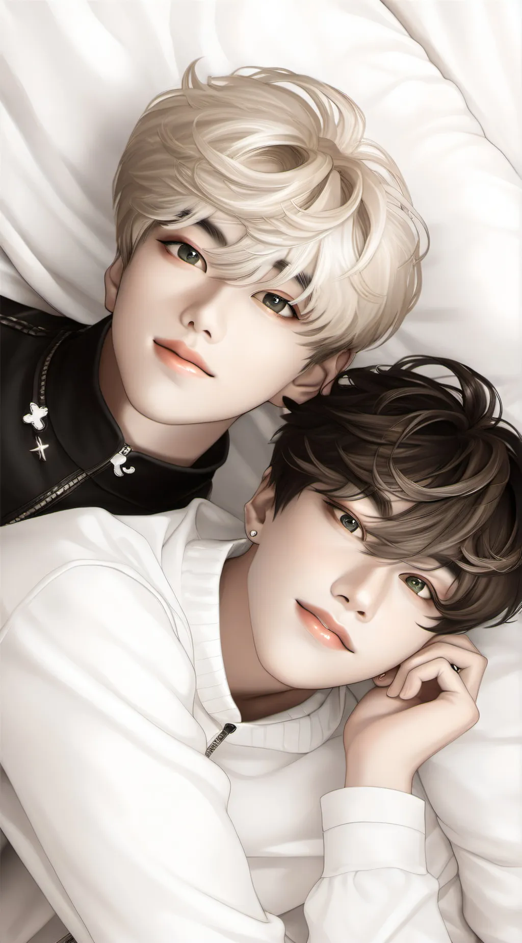 ai character: Sam and cloby background