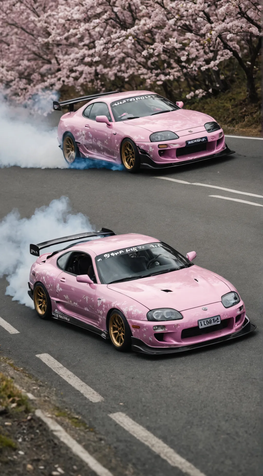 ai character: 🩷🌸 CHERRY🍒DRIFT🌸🩷 background