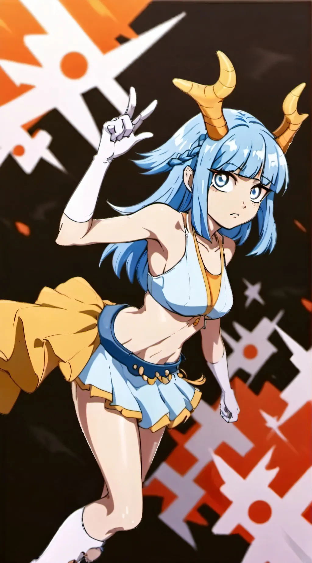 ai character: Japanese copier background