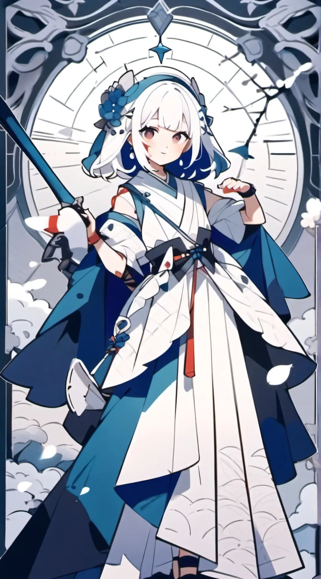 ai character: Melody  background