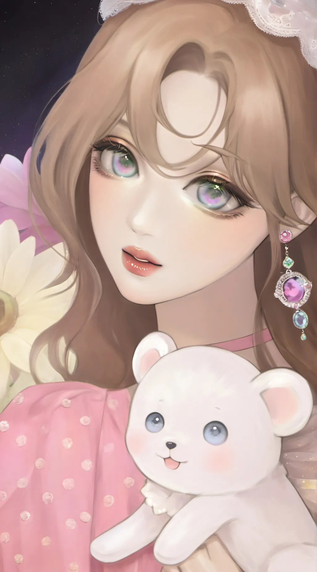 ai character: Lily background