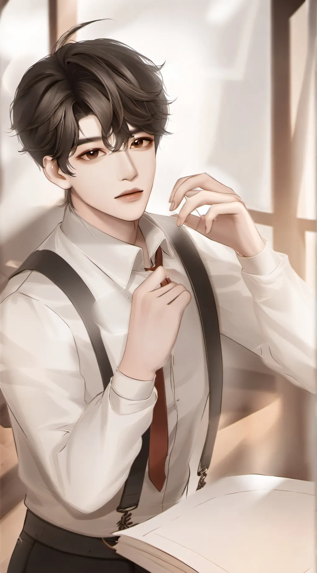 ai character: Arnold background