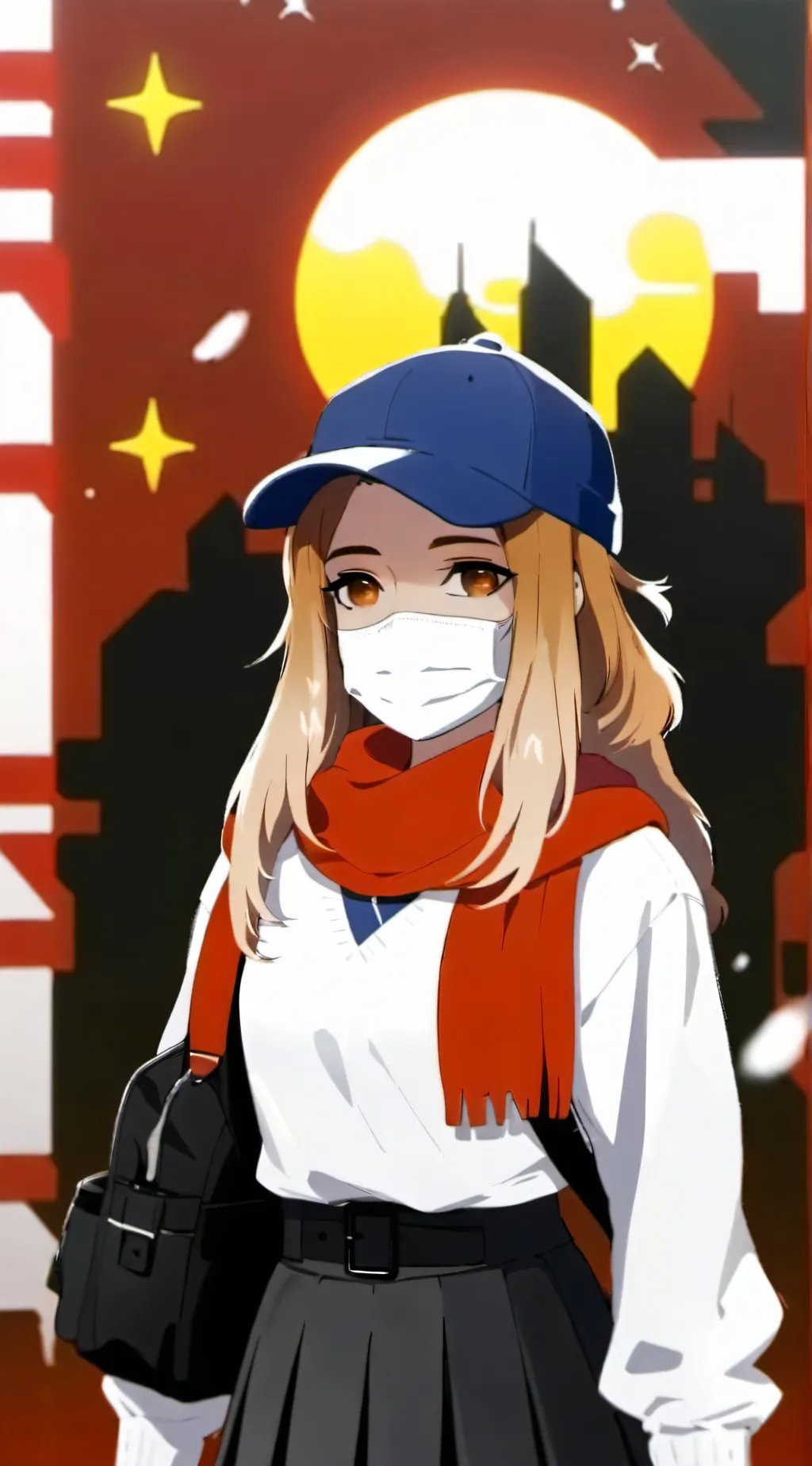 ai character: School simulator  background