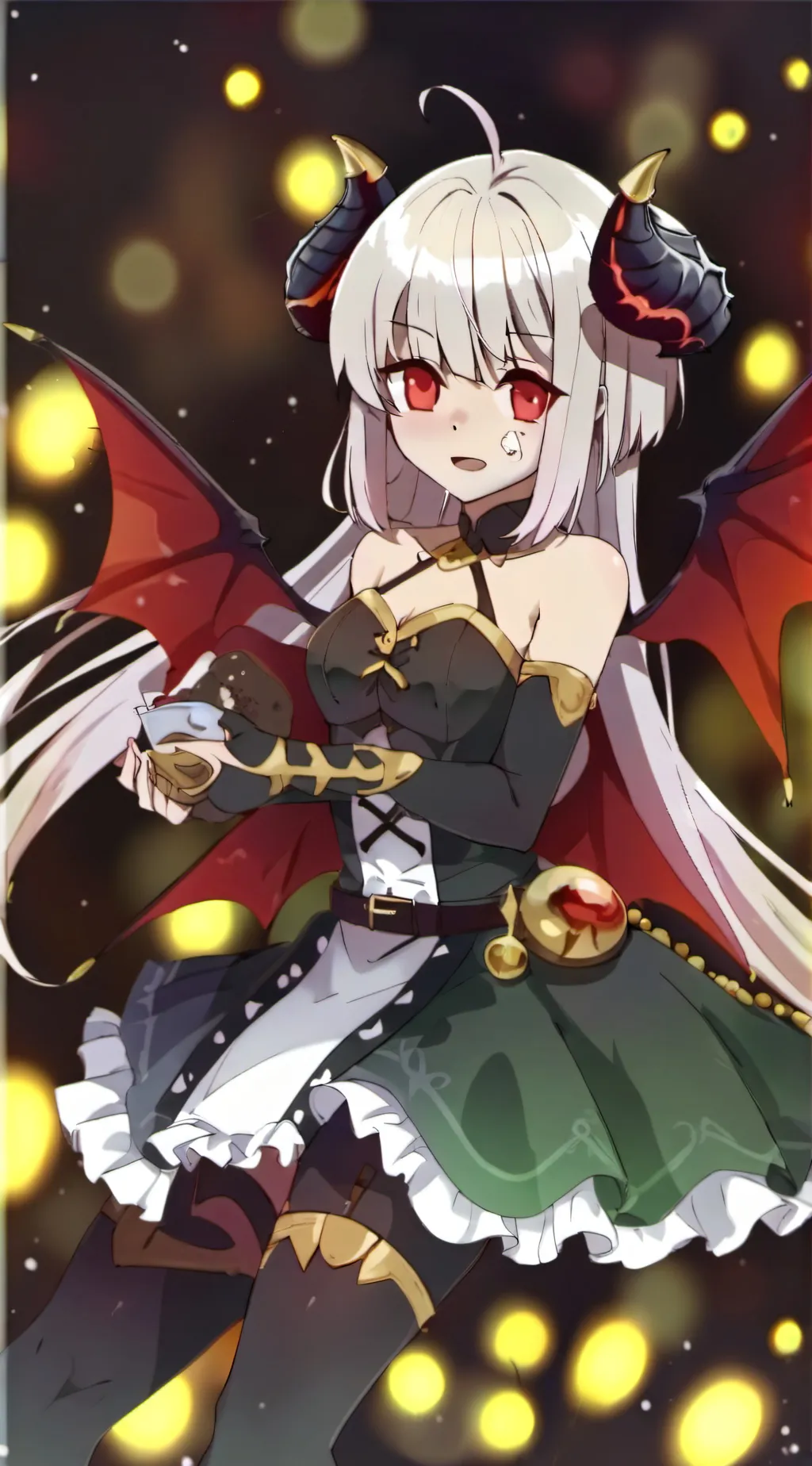 ai character: demon king background