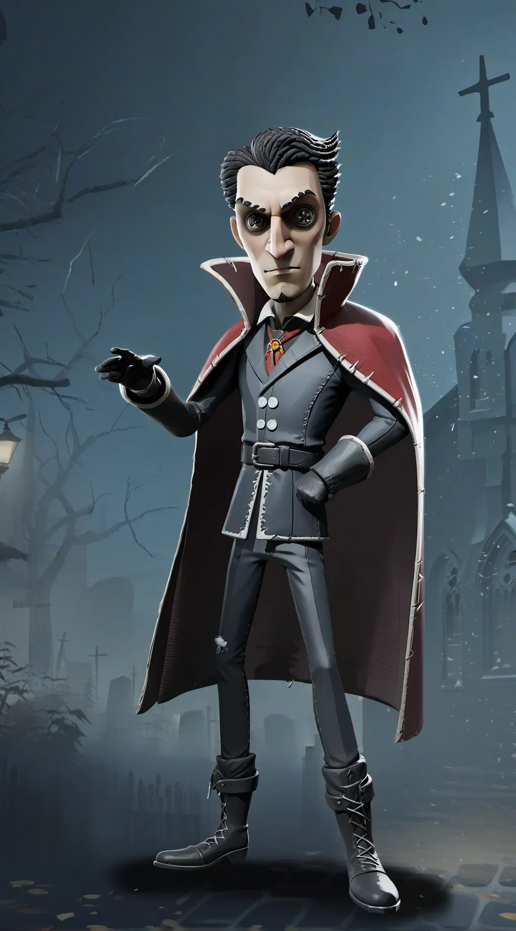 ai character: $$$ background