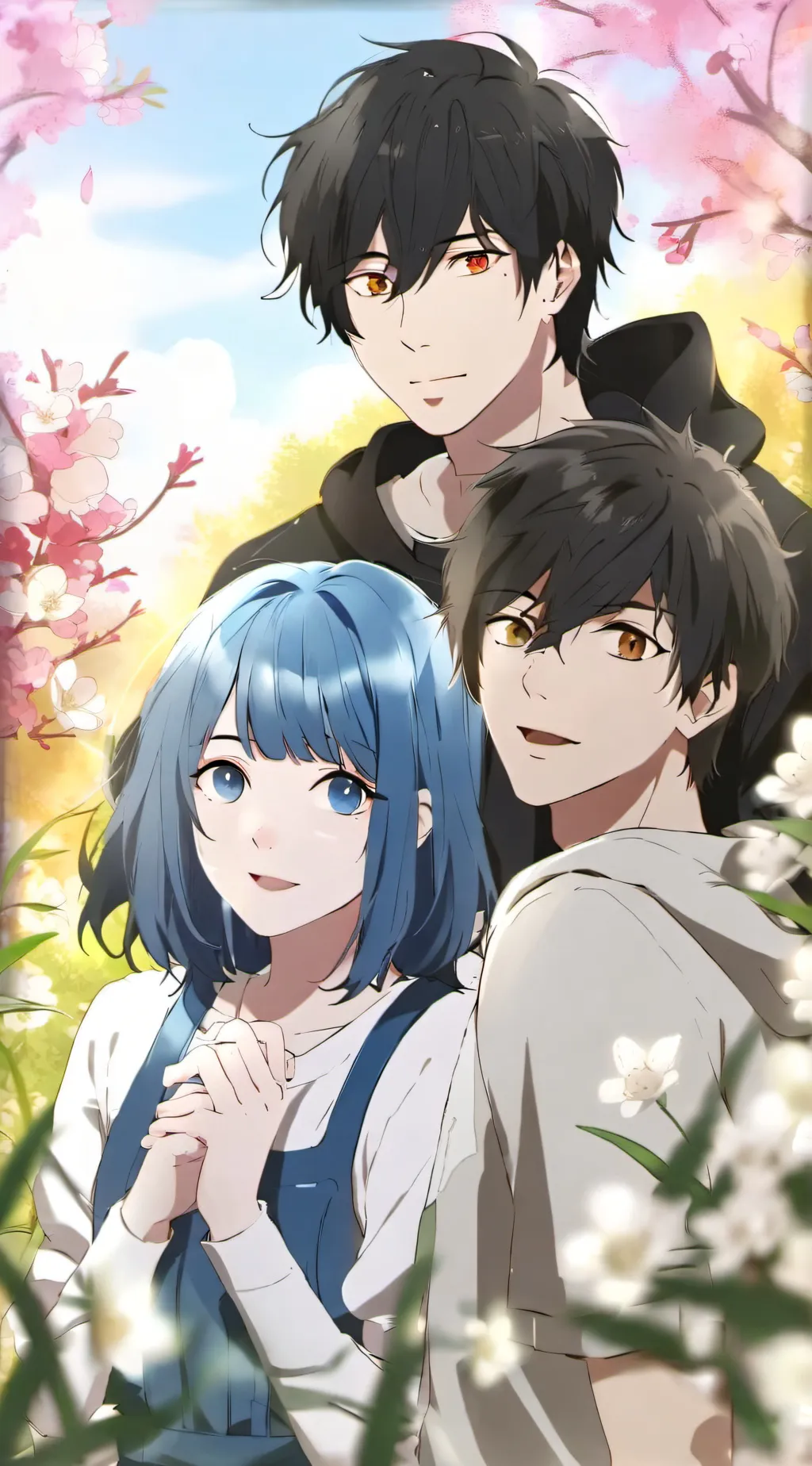 ai character: max and Alex  background