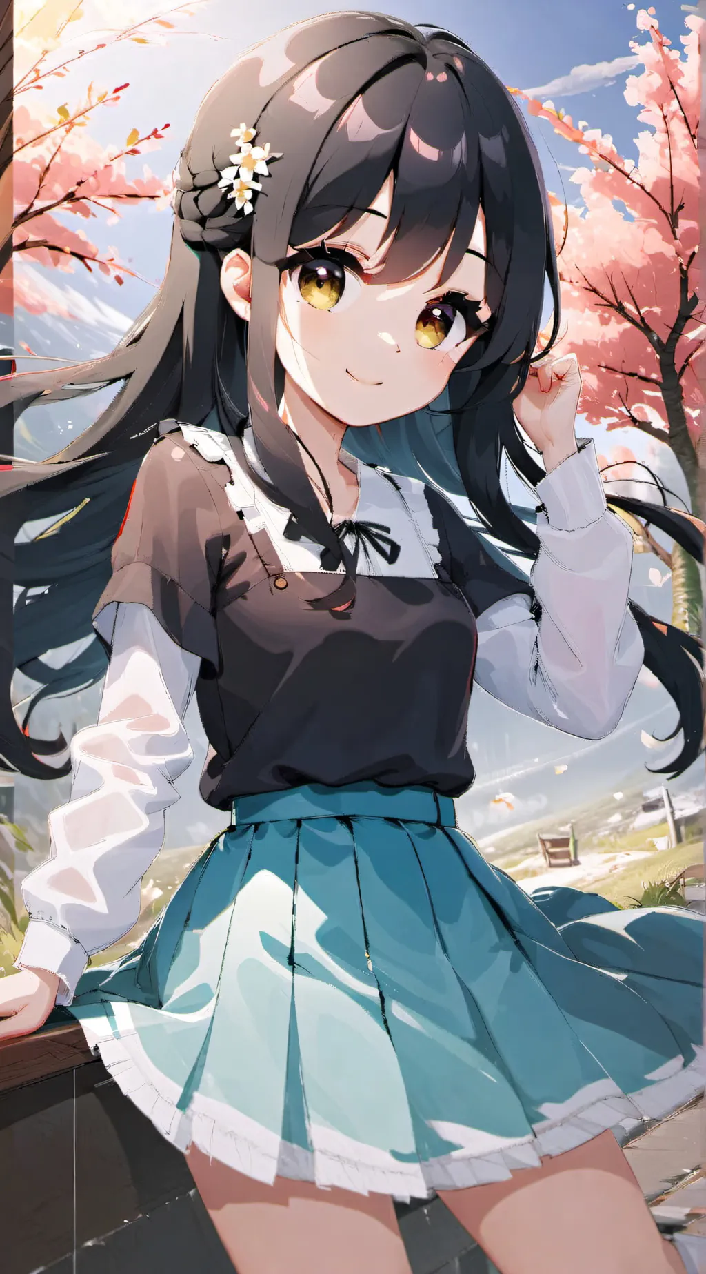 ai character: Angeleca background