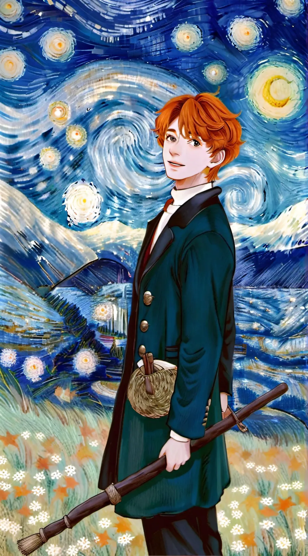 ai character: ron background