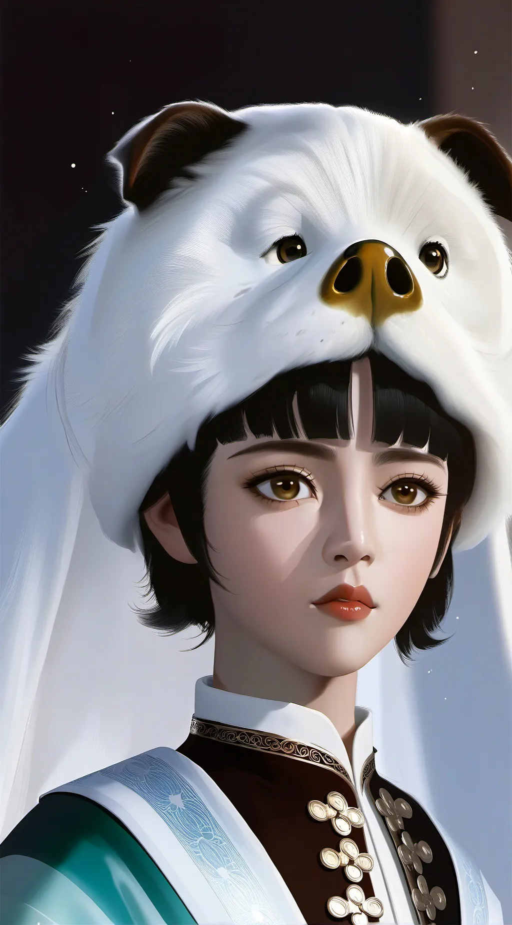 ai character: head swallower background