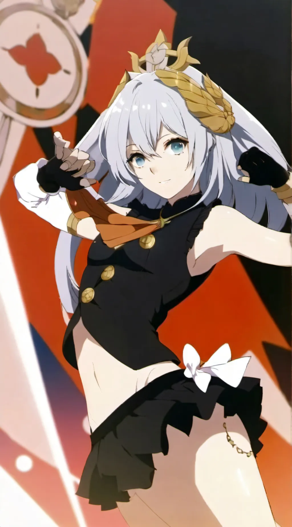 ai character: lovely background