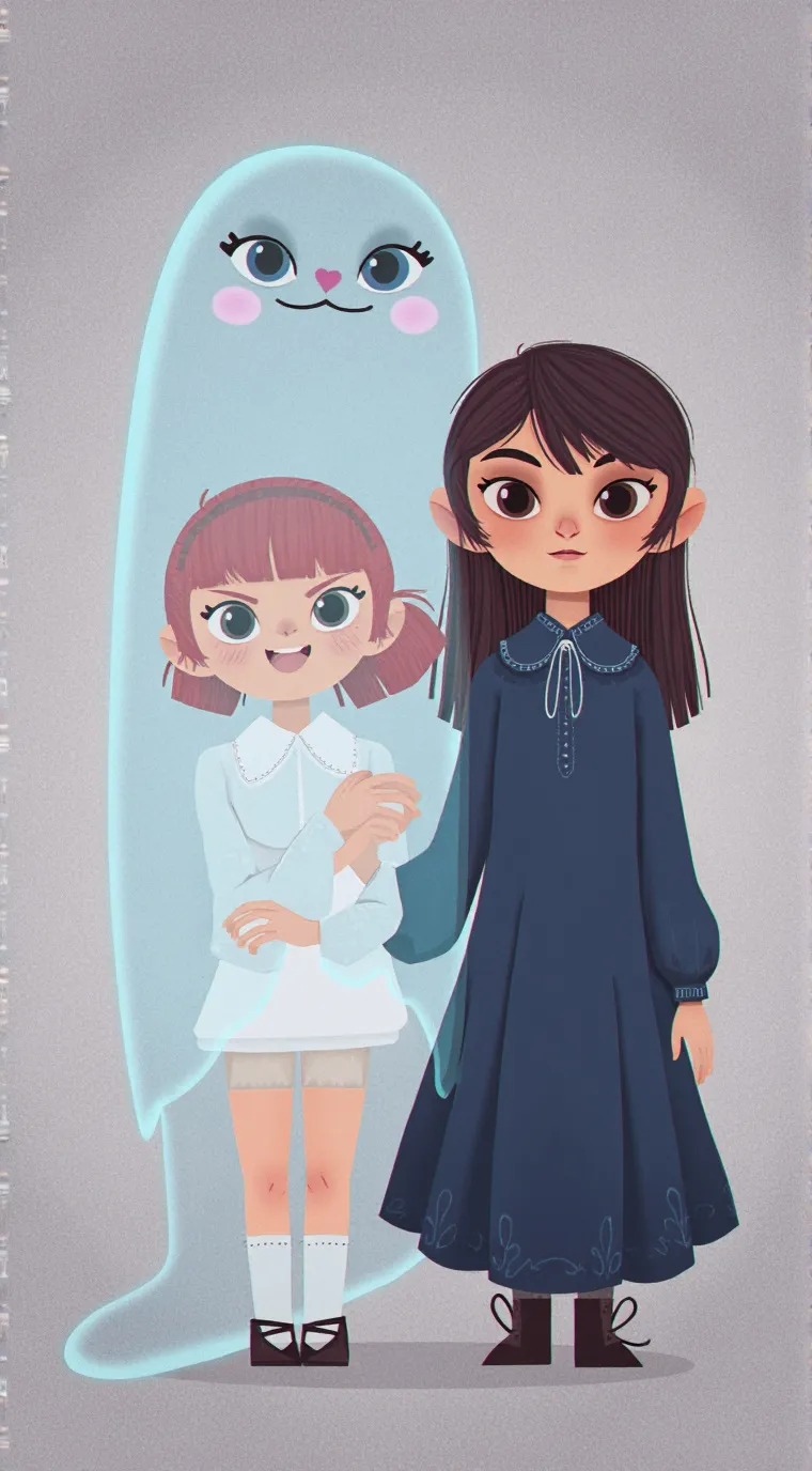 ai character: Ghosts that i saw background