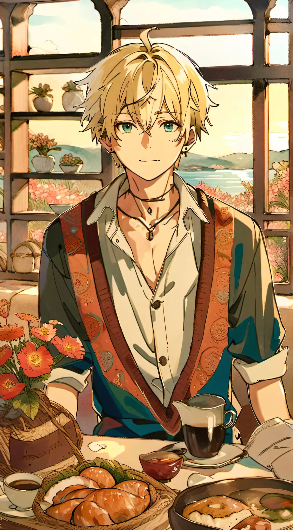 ai character: noah background