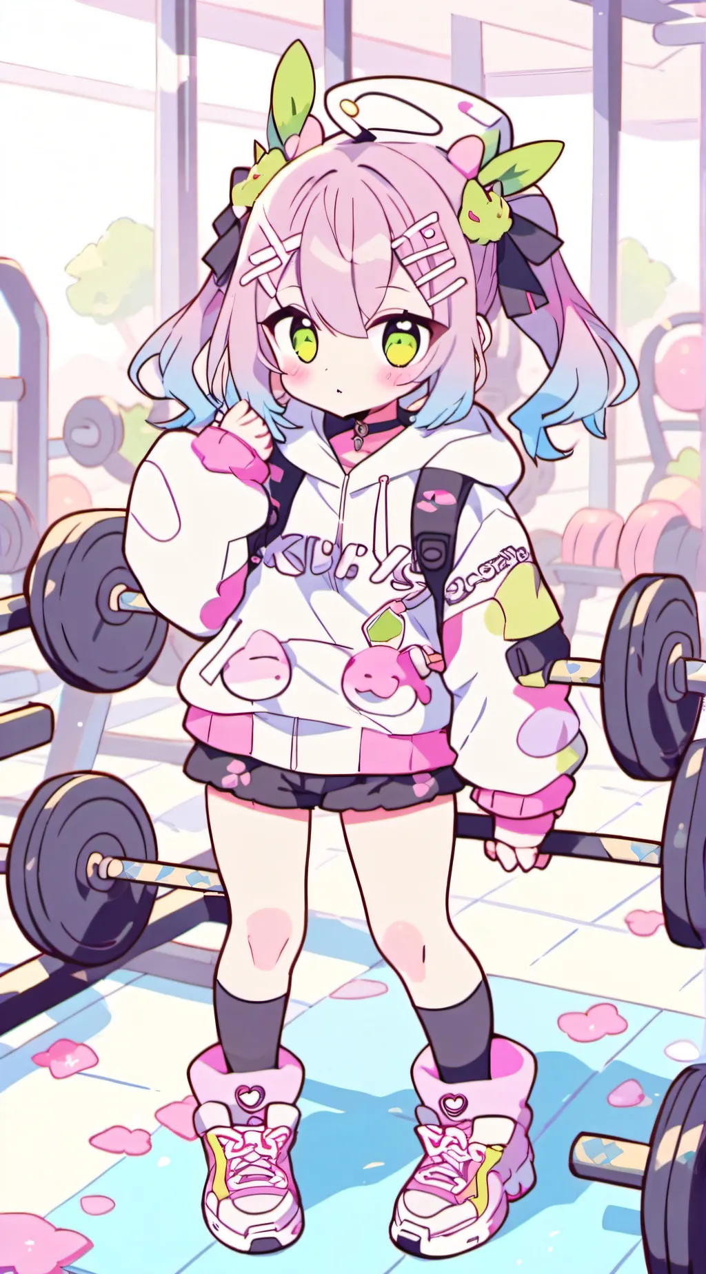 ai character: Lily  background