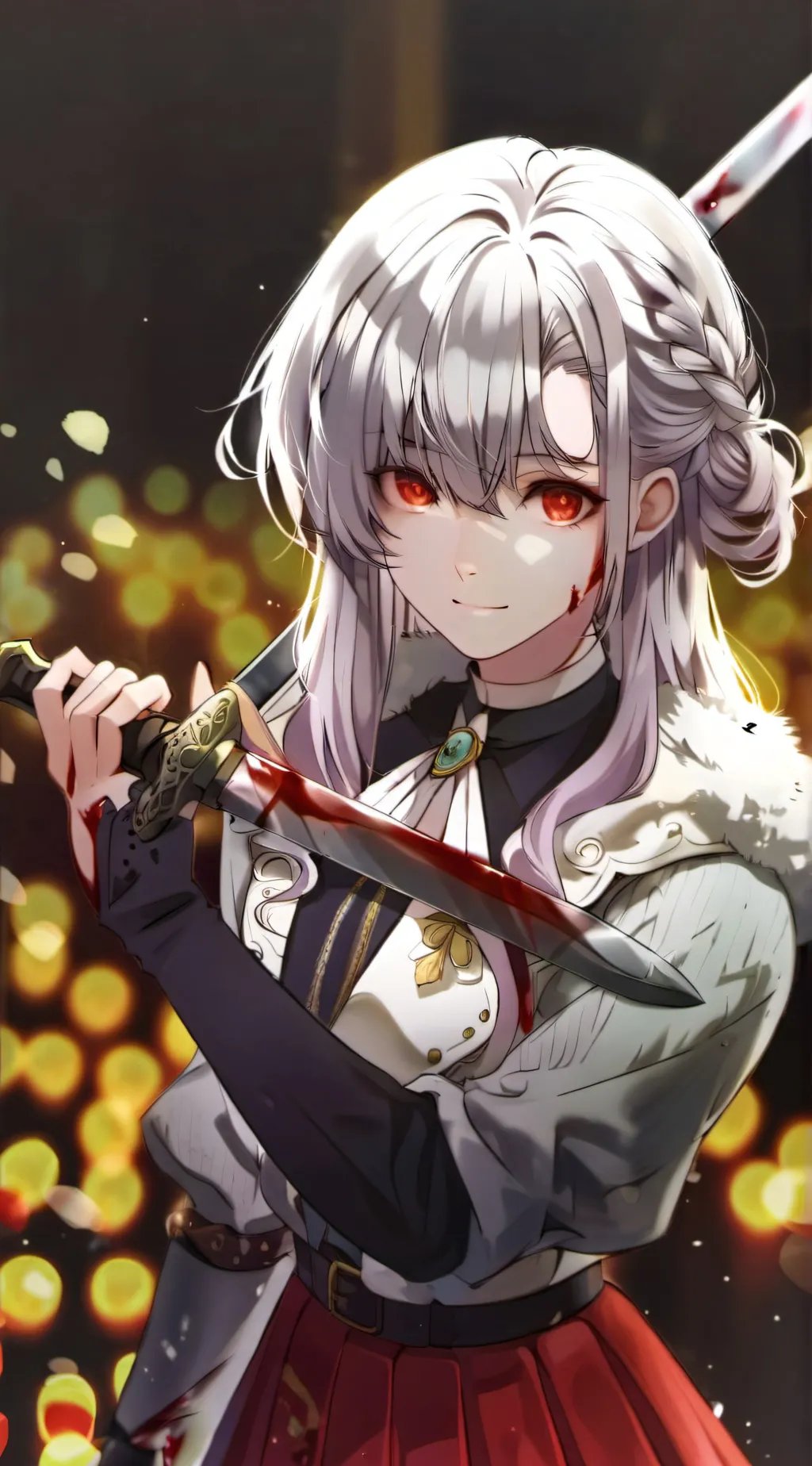 ai character: Death never ends background