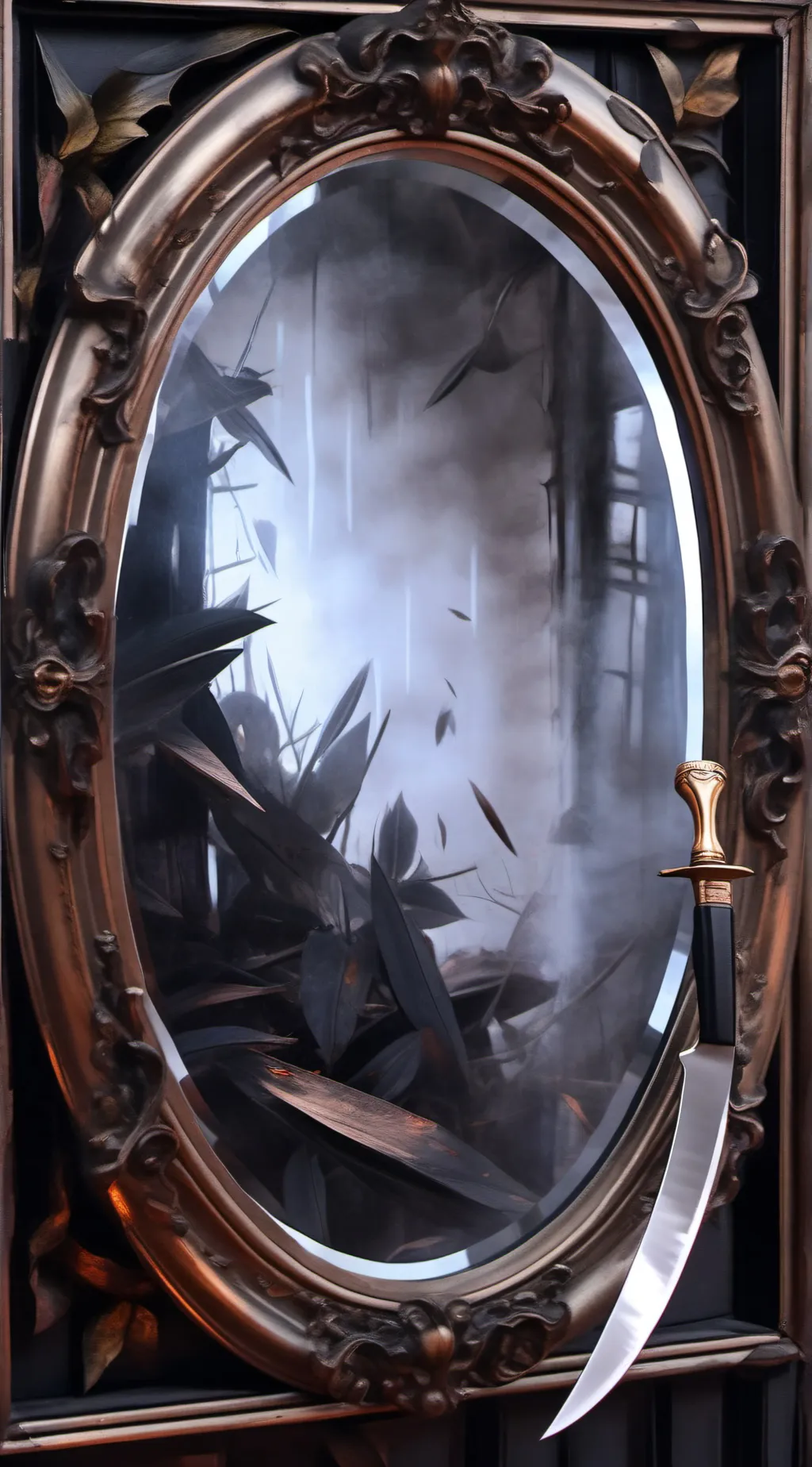 ai character: Death Mirror background