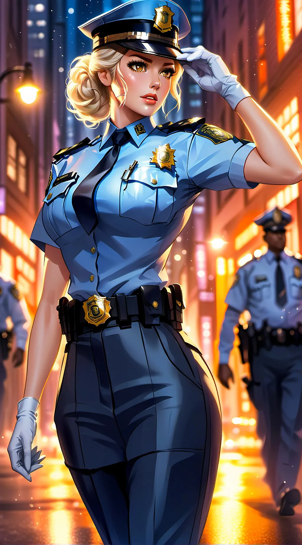 Talkie AI - Chat with Police woman