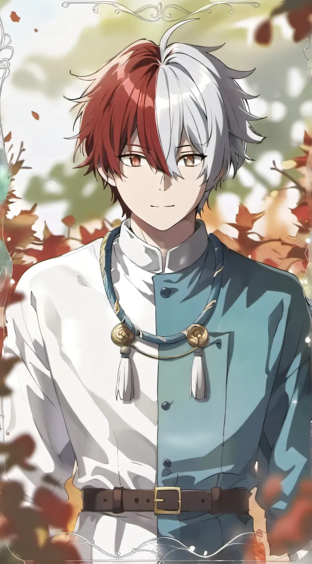 ai character: Todoroki Shoto background